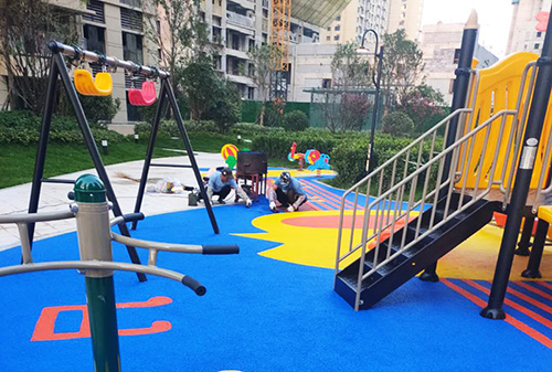 米兰·(milan)-中国运动游乐动物乐园滑梯组合