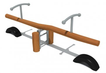  米兰·(milan)-中国运动游乐木质双人儿童跷