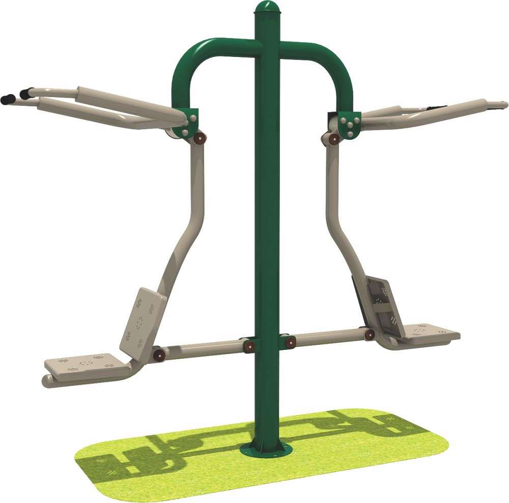 米兰·(milan)-中国运动健身器材 限位双人坐