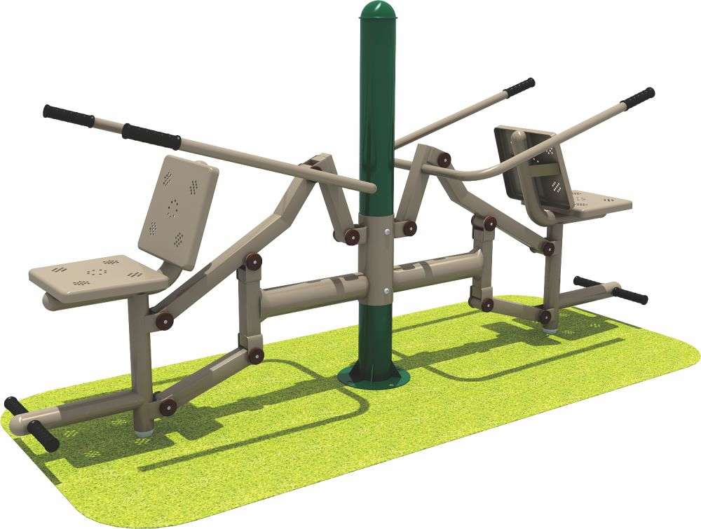 米兰·(milan)-中国运动健身器材 双人坐压器